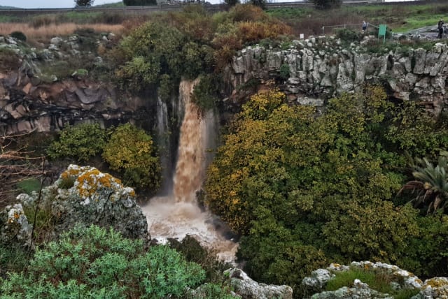 AYIT WATERFALL, nestled in the Yehudiya Nature Reserve.  (photo credit: Limor Holtz)