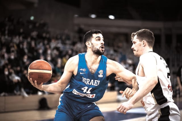  HAPOEL TEL AVIV forward Tomer Ginat will captain Team Israel in its upcoming Eurobasket qualifiers, tipping off tonight at Portugal and Sunday in Slovenia. (photo credit: FIBA/COURTESY)