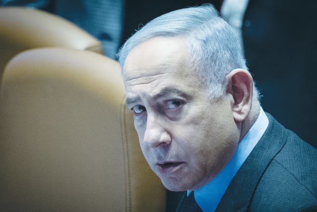  WHAT PRIME Minister Netanyahu seems to be trying to do is distance himself, as much as possible, from the intelligence failures that led to the Hamas attack – he wants to avoid any connection to the mistakes, the writer maintains. (photo credit: YONATAN SINDEL/FLASH90)
