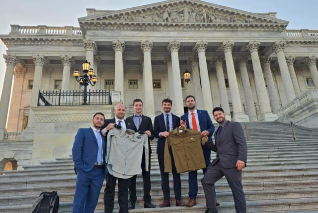 Young Israeli-Americans return from battle to take up their next fight on Capitol Hill (photo credit:  BENAYA CHERLOW)