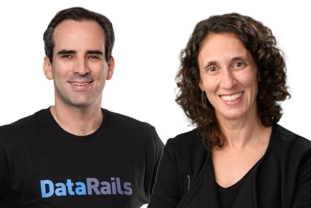  Aviv Canaani, VP of Marketing and Sales at Datarails, and Lisa Bennett, CMO at Kaltura (photo credit: Courtesy)