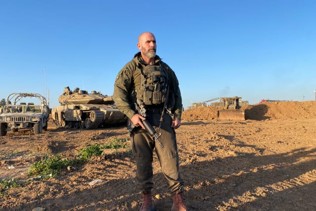  IDF 98th Division commander Dan Goldfus (photo credit: SETH J. FRANTZMAN)
