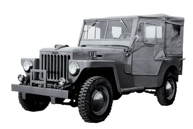   Toyota BJ, built quickly on the basis of the American Jeep and a small truck  (photo credit: PR)