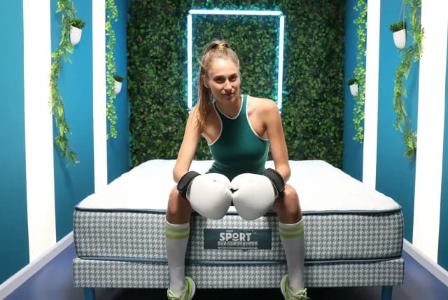   Napo Sport - "The mattress dedicated to athletes"  (photo credit: Geva Talmor )