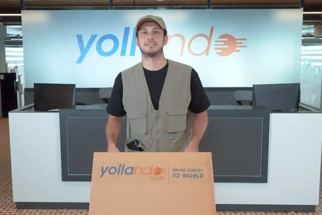 Shipments from Turkey to Israel, the shipping company Yollando.com (photo credit: Yollando)