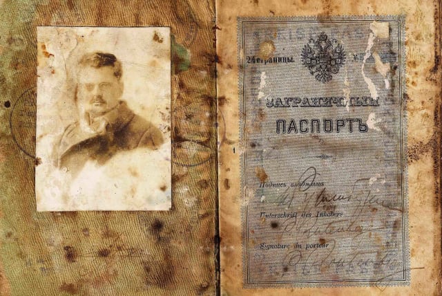  THE PASSPORT used by Pinchas Rutenberg in 1919 to escape from Odessa.  (photo credit: Wikimedia Commons)