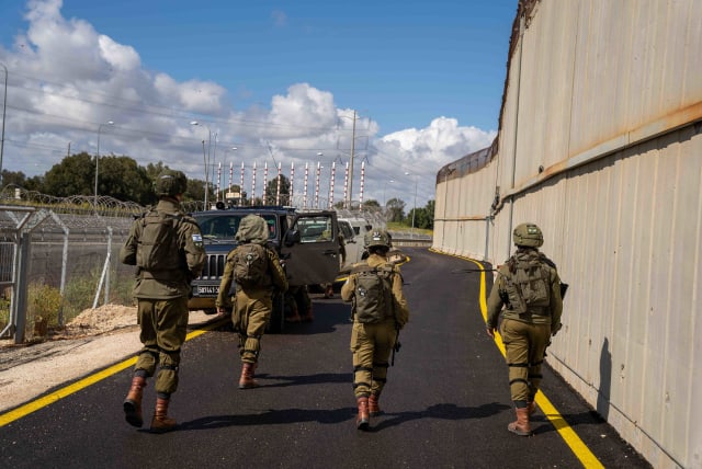   IDF troops operate in the West Bank. March 22, 2024. (photo credit: IDF SPOKESPERSON'S UNIT)
