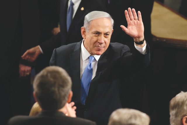  IN 2015, when both the US House and the Senate had a Republican majority and Prime Minister Netanyahu spoke to a joint session of Congress while circumventing the Democratic administration and surprising it, he acted against the unbreakable rule, says the writer.  (photo credit: GARY CAMERON/REUTERS)
