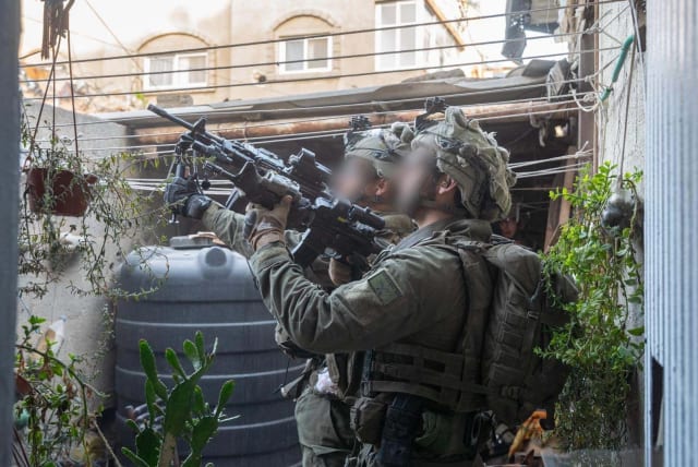  IDF troops operate in the Gaza Strip. April 2, 2024. (photo credit: IDF SPOKESPERSON'S UNIT)