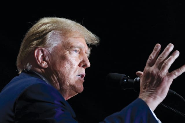  Republican presidential candidate Donald Trump in Richmond, Virginia, on March 2. 
