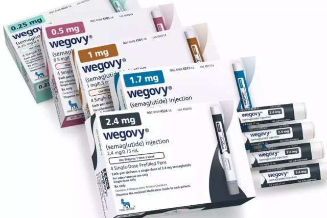  Boxes with the popular weight loss injection drug, Wegovy. (photo credit: Novo Nordisk)