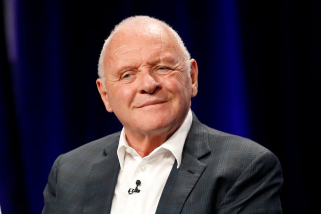  Cast member Sir Anthony Hopkins participates in a panel for the series "Westworld" at the HBO Television Critics Association Summer Press Tour in Beverly Hills, California, U.S., July 30, 2016.  (photo credit: DANNY MOLOSHOK/REUTERS)