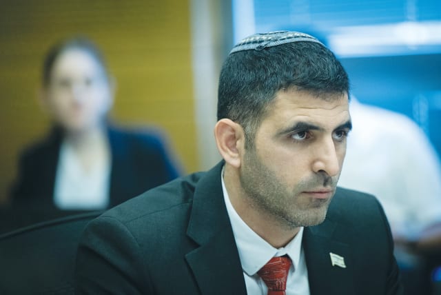  COMMUNICATIONS MINISTER Shlomo Karhi attends a Knesset National Security Committee meeting, last month. He should be congratulated for his persistence and success in taking down a channel that supports Hamas, the writer argues.  (photo credit: YONATAN SINDEL/FLASH90)