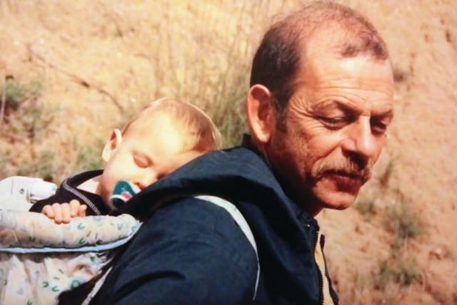  CHAIM PERI, who was taken hostage by Hamas on October 7, and his grandson Mai Albini Peri. (photo credit: COURTESY OF THE FAMILY)
