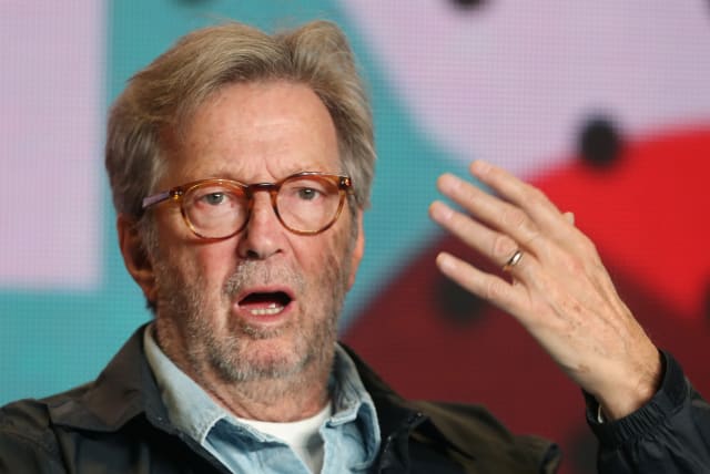 Eric Clapton asiste a una conferencia de prensa para promocionar la película "Life in 12 Bars" en el Festival Internacional de Cine de Toronto (TIFF) en Toronto, Canadá, el 11 de septiembre de 2017. (Crédito de la foto: REUTERS)