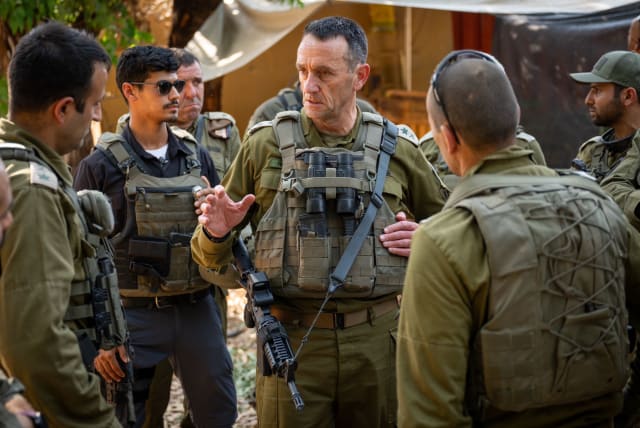  IDF Chief of Staff Herzi Halevi visit northern Israel. May 4, 2024. (photo credit: IDF SPOKESPERSON'S UNIT)