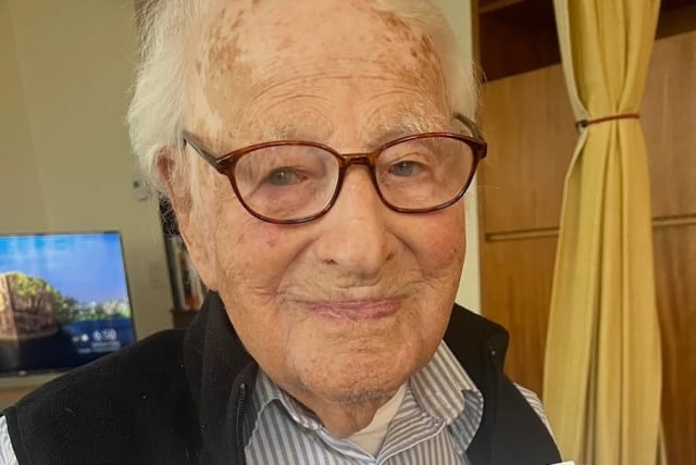 Morrie Markoff in 2023. (photo credit: Courtesy The Brain Donor Project)