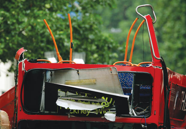  ON THE morning of July 7, 2005, a bomb exploded on a Number-30 double-decker bus in London’s Tavistock Square, opposite BMA House. 