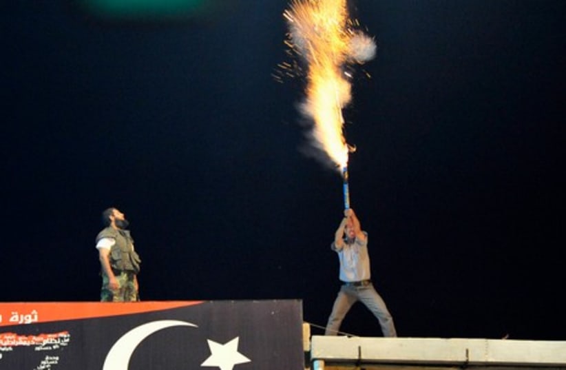 Libyan rebels celebrate gallery 8