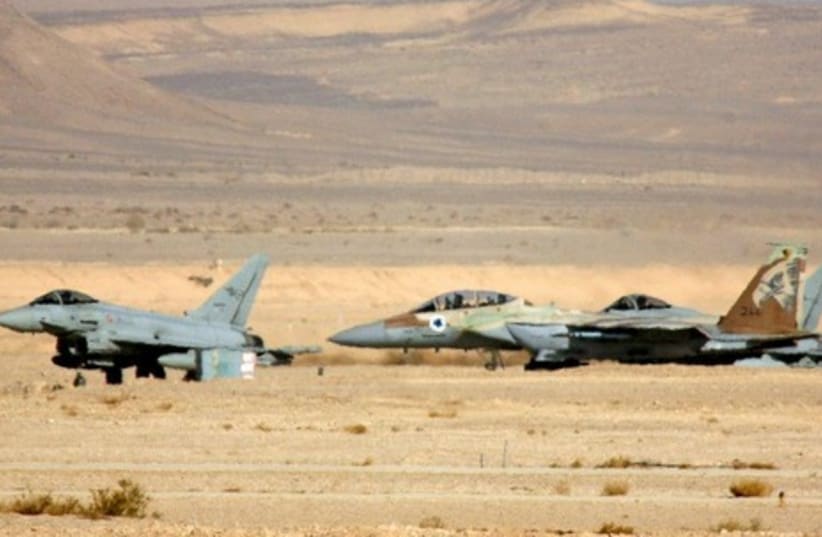 Joint Israeli-Italian Air Force Exercise 