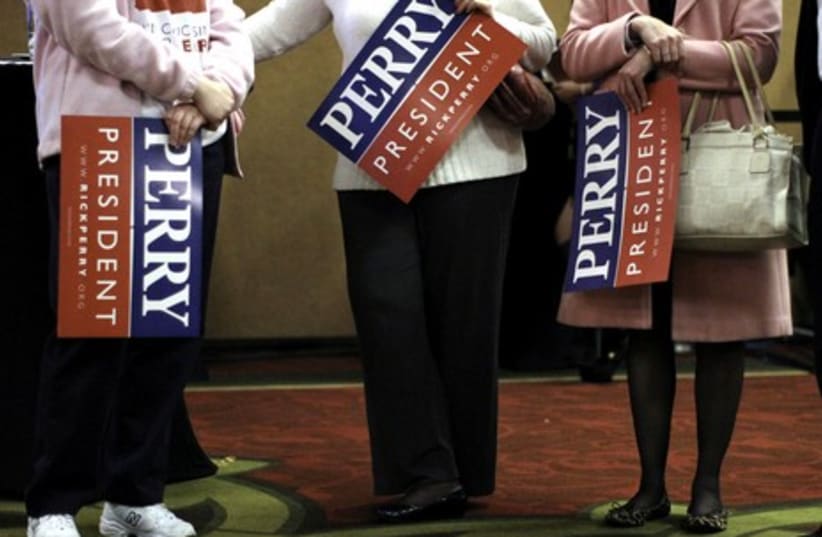 Rick Perry supporters