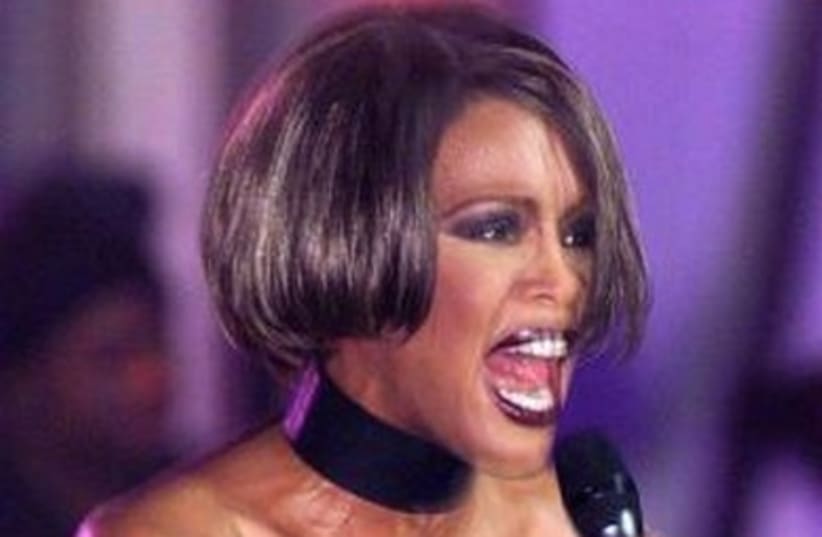 1999: Whitney performs at the annual Brit music awards