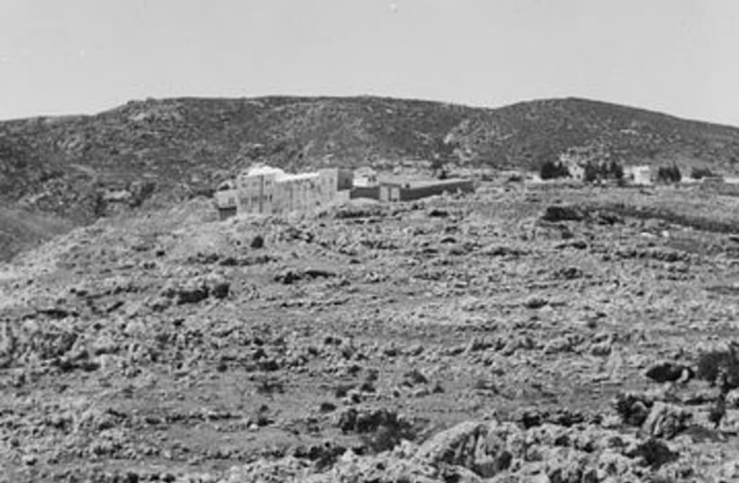 Shimon Bar Yochai tomb on the hill 1930