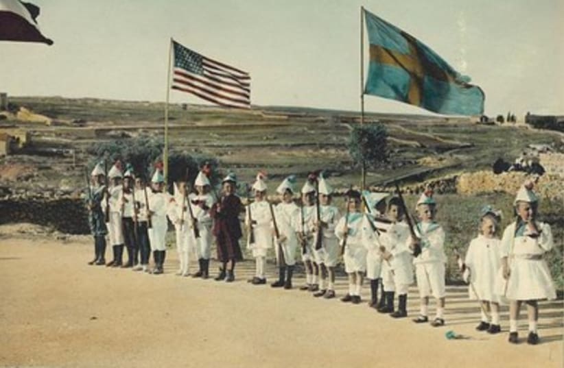 4th of July commemoration in Jerusalem circa 1905