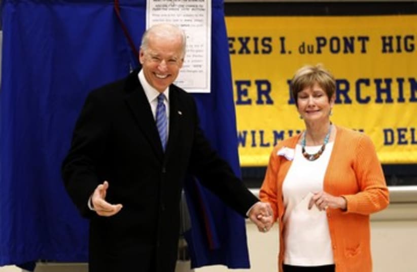 Vice President Joe Biden voting in Greenville 390