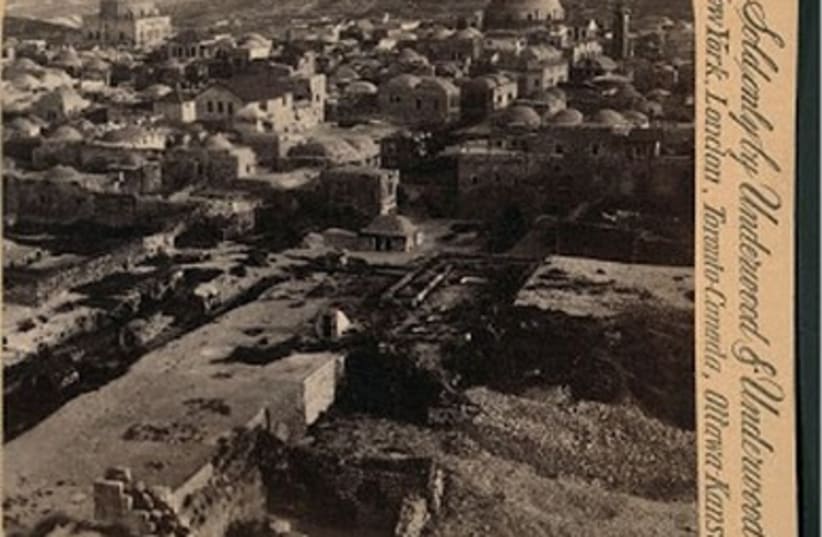 One 80-Year-Old Picture of Jerusalem's Old City 