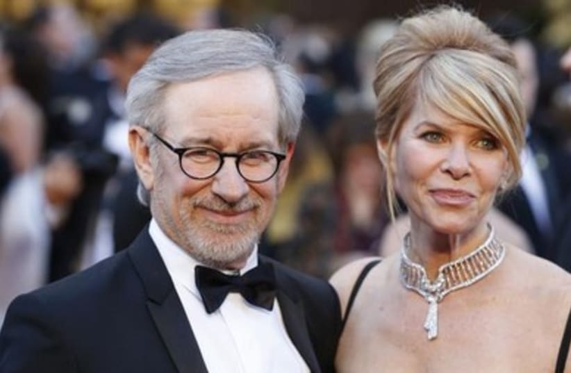 Steven Spielberg and his wife Kate Capshaw 390