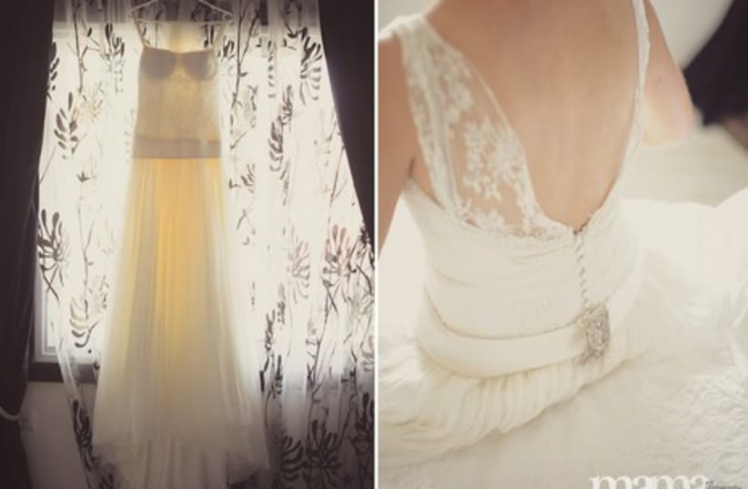 Nir and Rita's wedding: The dress
