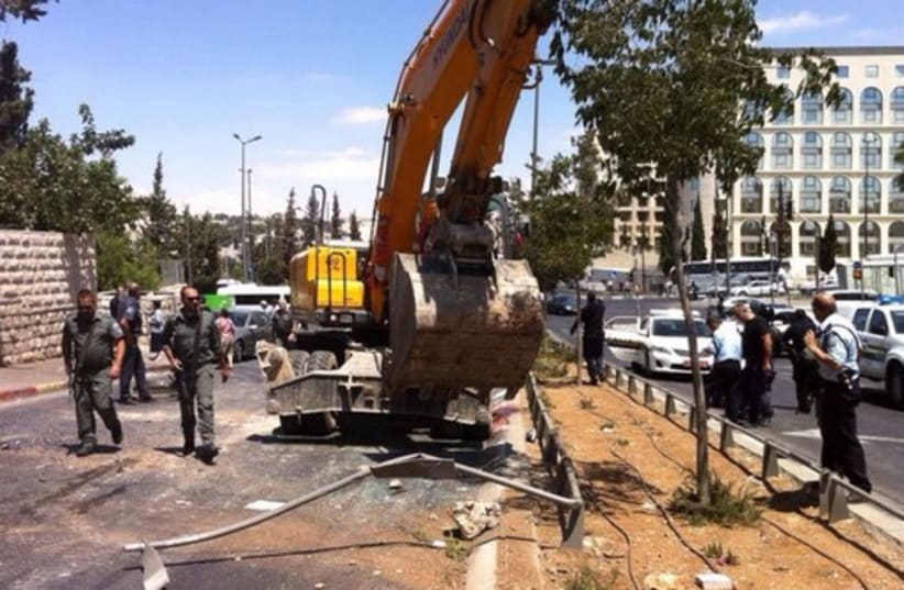 Terror attack on a bus in Jerusalem