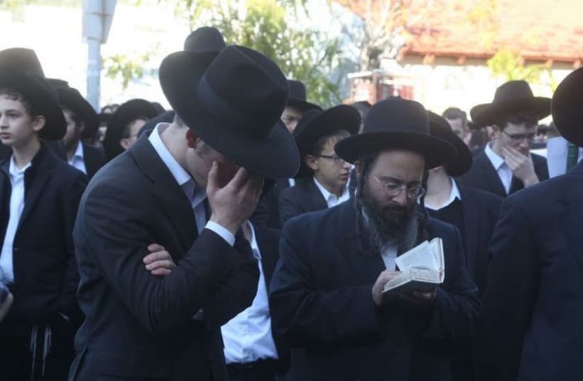 Funeral of rabbi Moshe Twersky
