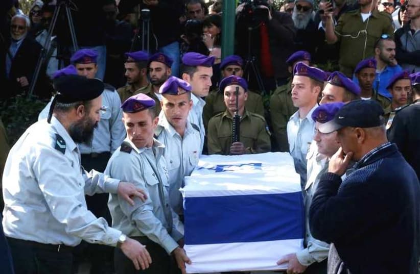 Funeral of Maj. Yochai Kalangel
