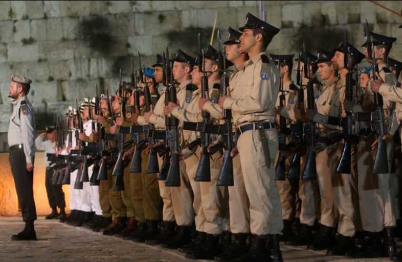 Israel's Remembrance Day ceremony in Jerusalem.