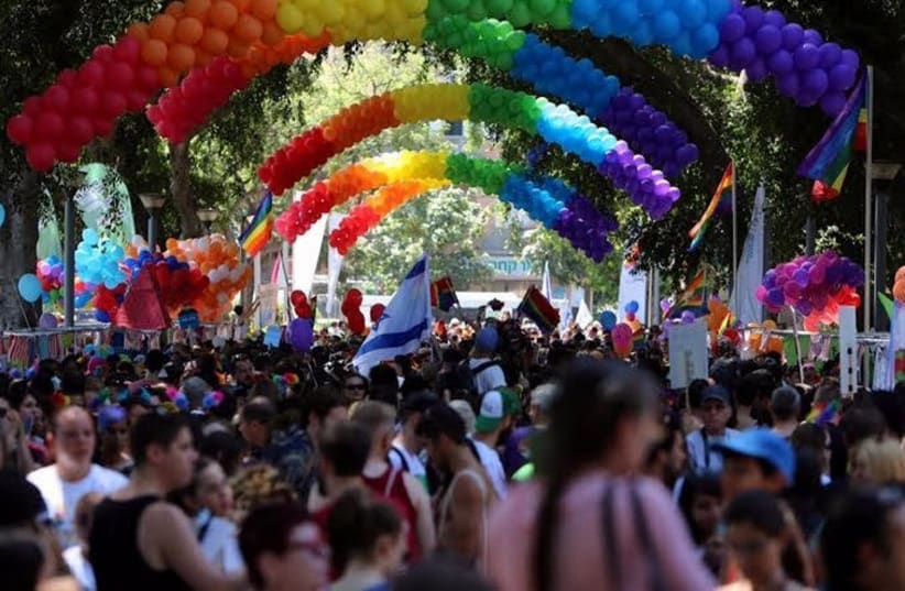 The 17th annual Tel Aviv Pride Parade kicks off from Meir Park, June 12, 2015